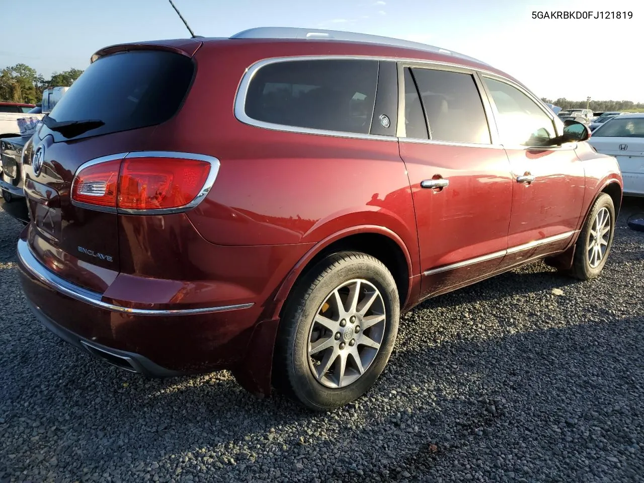 2015 Buick Enclave VIN: 5GAKRBKD0FJ121819 Lot: 75059694