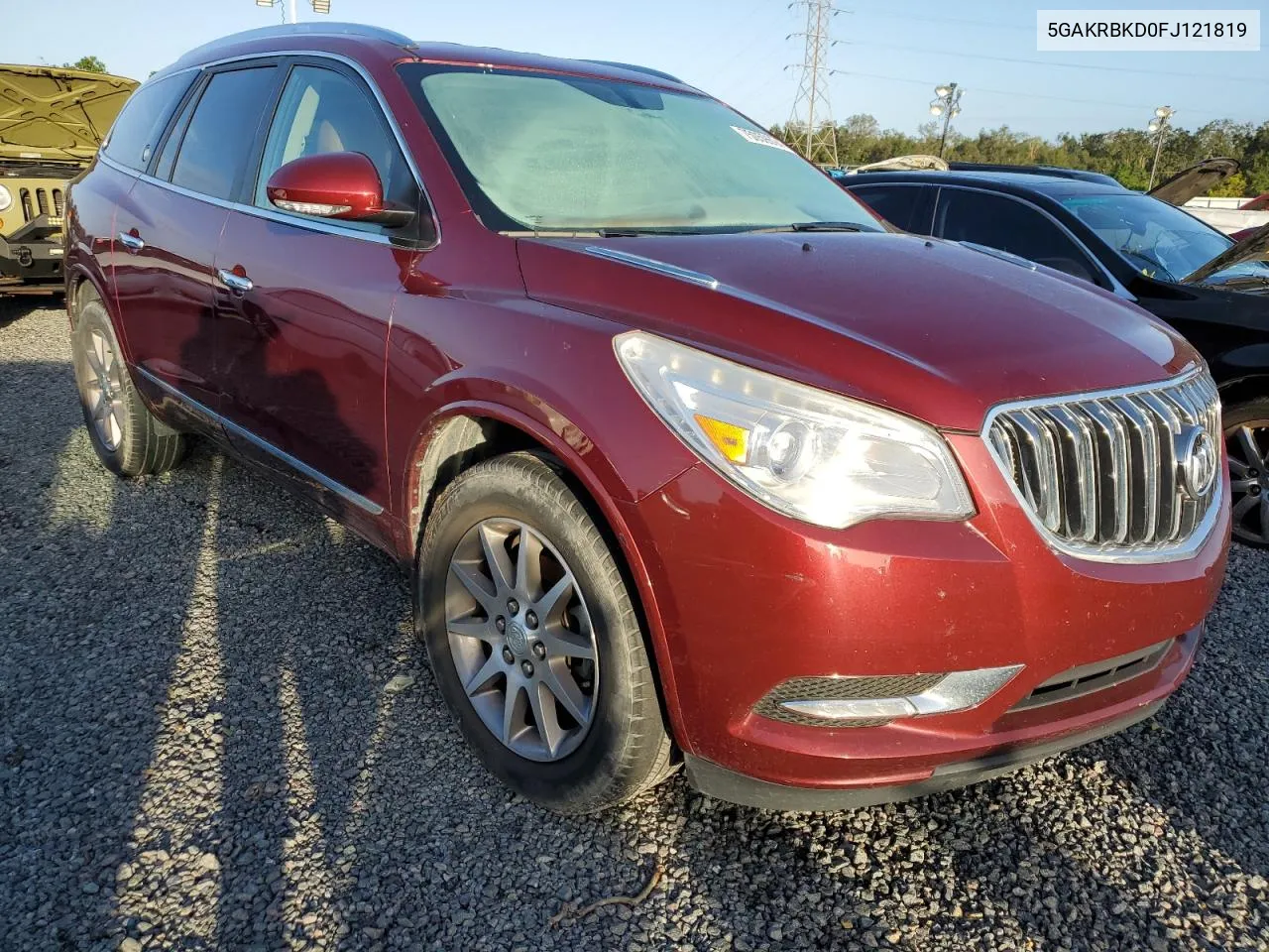 2015 Buick Enclave VIN: 5GAKRBKD0FJ121819 Lot: 75059694