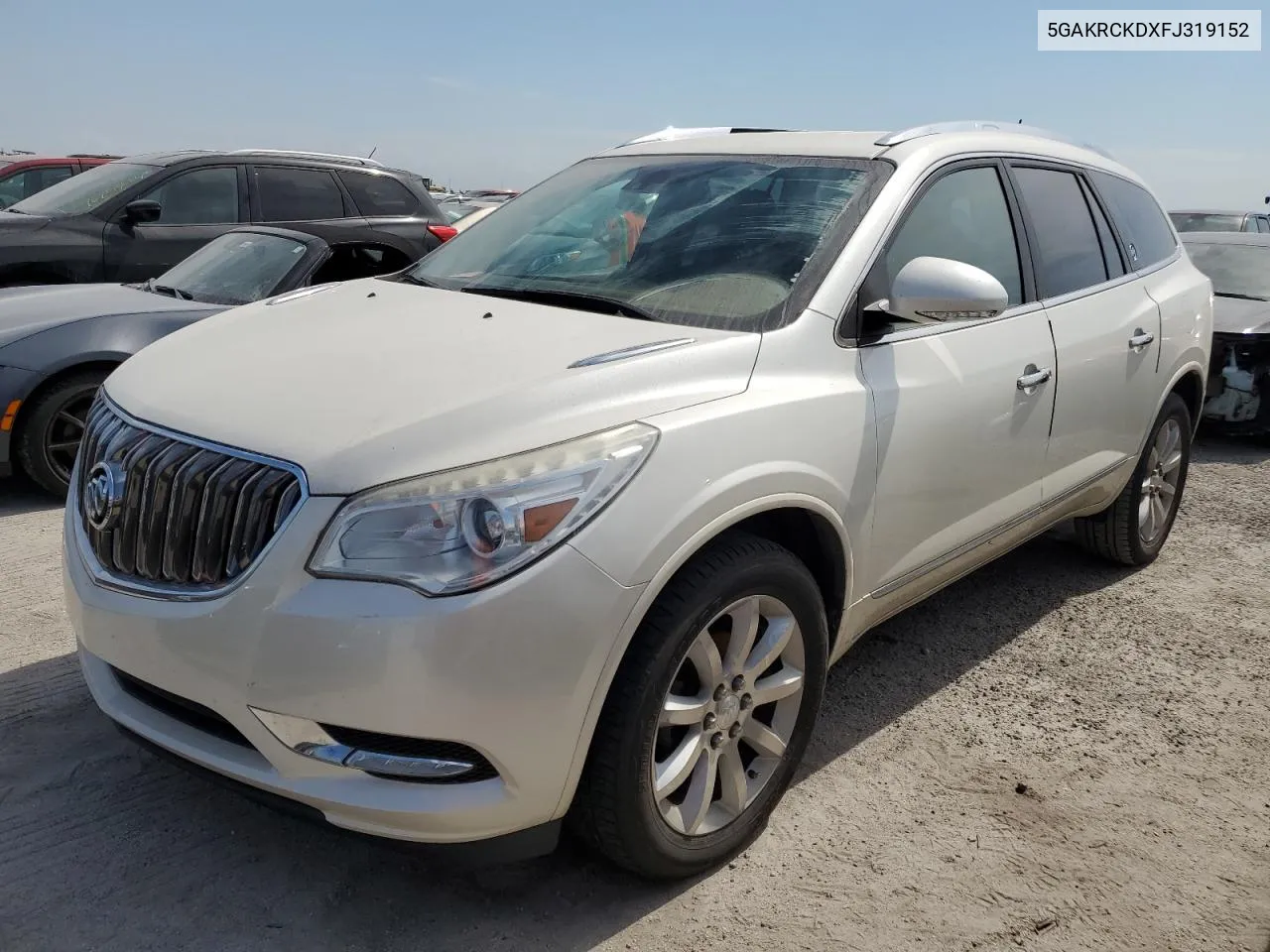 2015 Buick Enclave VIN: 5GAKRCKDXFJ319152 Lot: 75101304