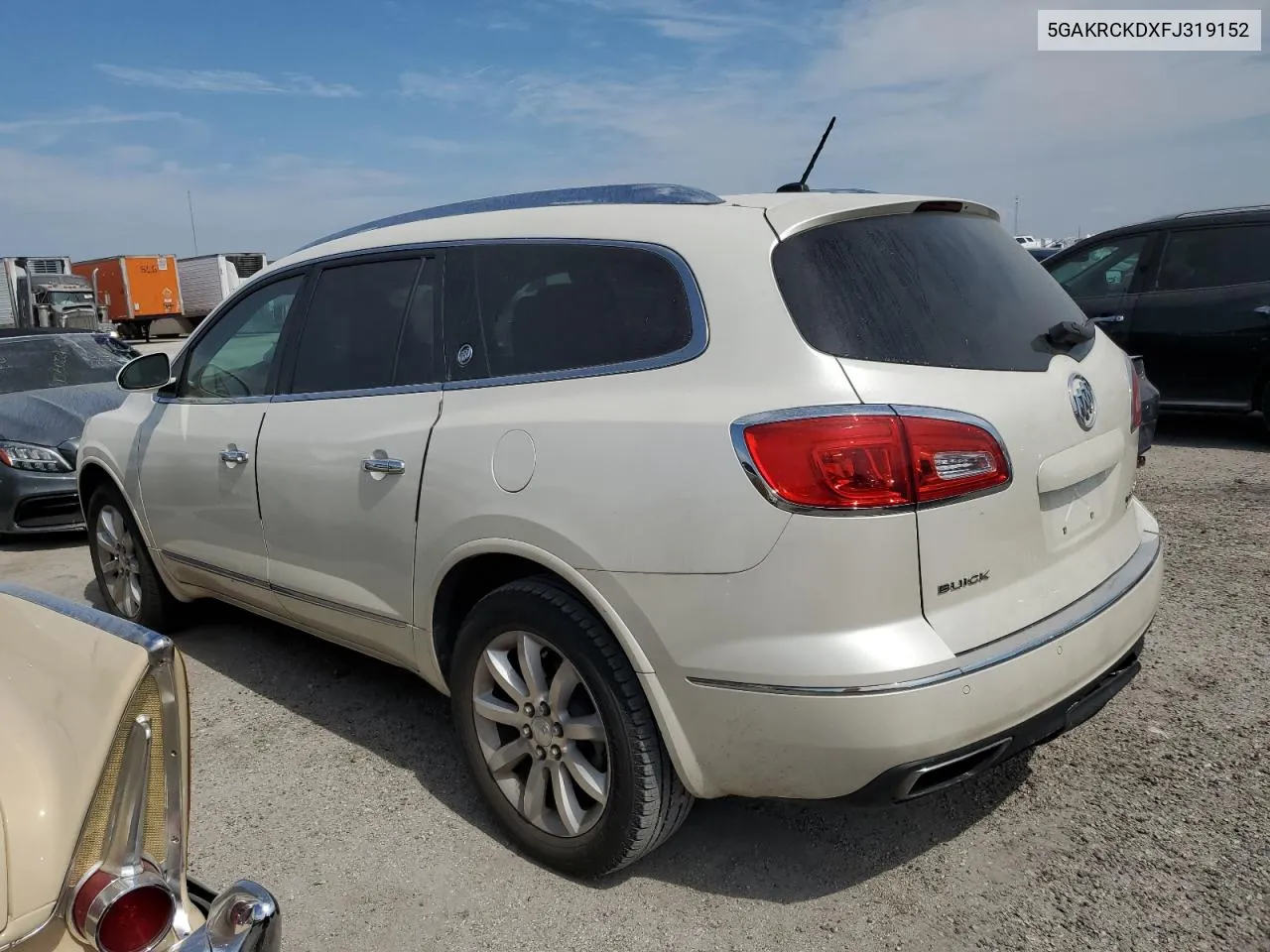 2015 Buick Enclave VIN: 5GAKRCKDXFJ319152 Lot: 75101304