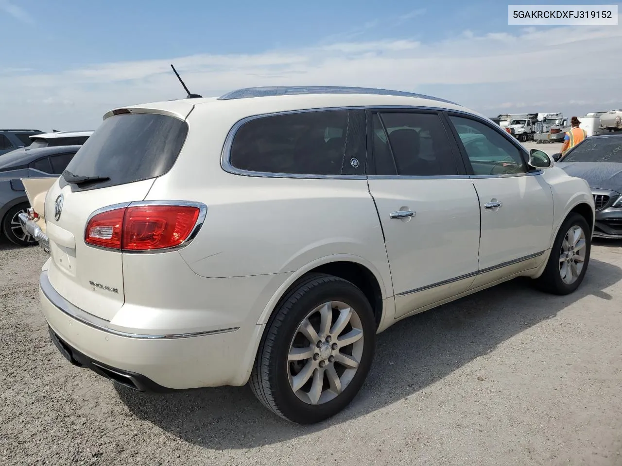 2015 Buick Enclave VIN: 5GAKRCKDXFJ319152 Lot: 75101304