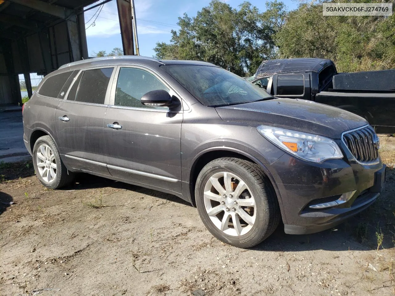 2015 Buick Enclave VIN: 5GAKVCKD6FJ274769 Lot: 75108174