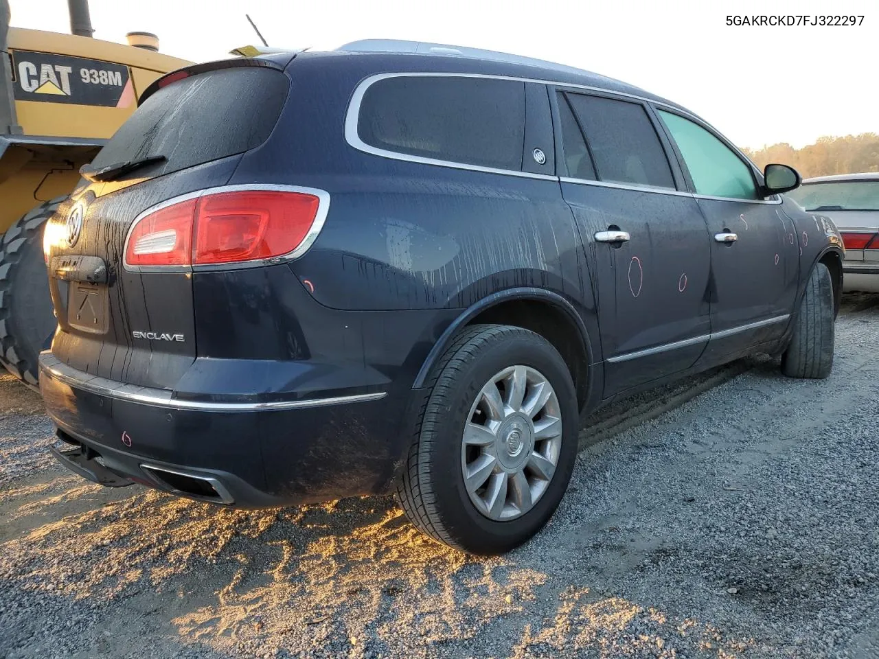 2015 Buick Enclave VIN: 5GAKRCKD7FJ322297 Lot: 75845394