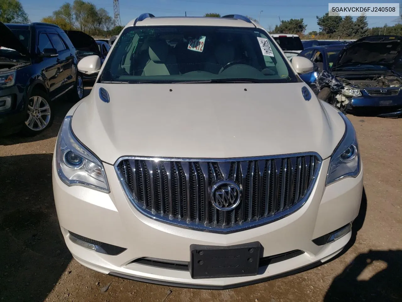 2015 Buick Enclave VIN: 5GAKVCKD6FJ240508 Lot: 75940104