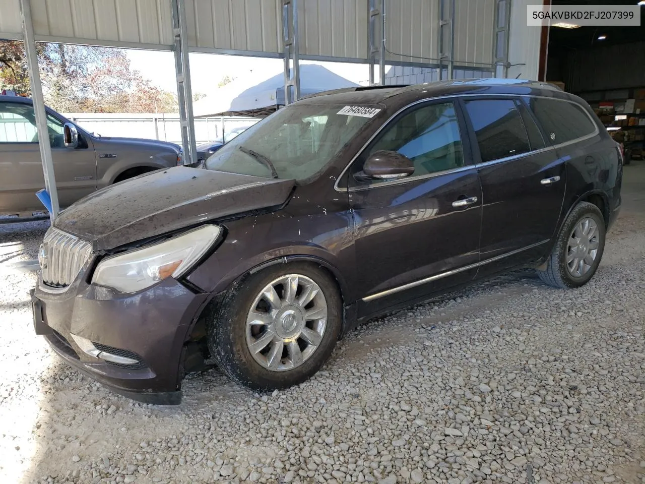 2015 Buick Enclave VIN: 5GAKVBKD2FJ207399 Lot: 76460584