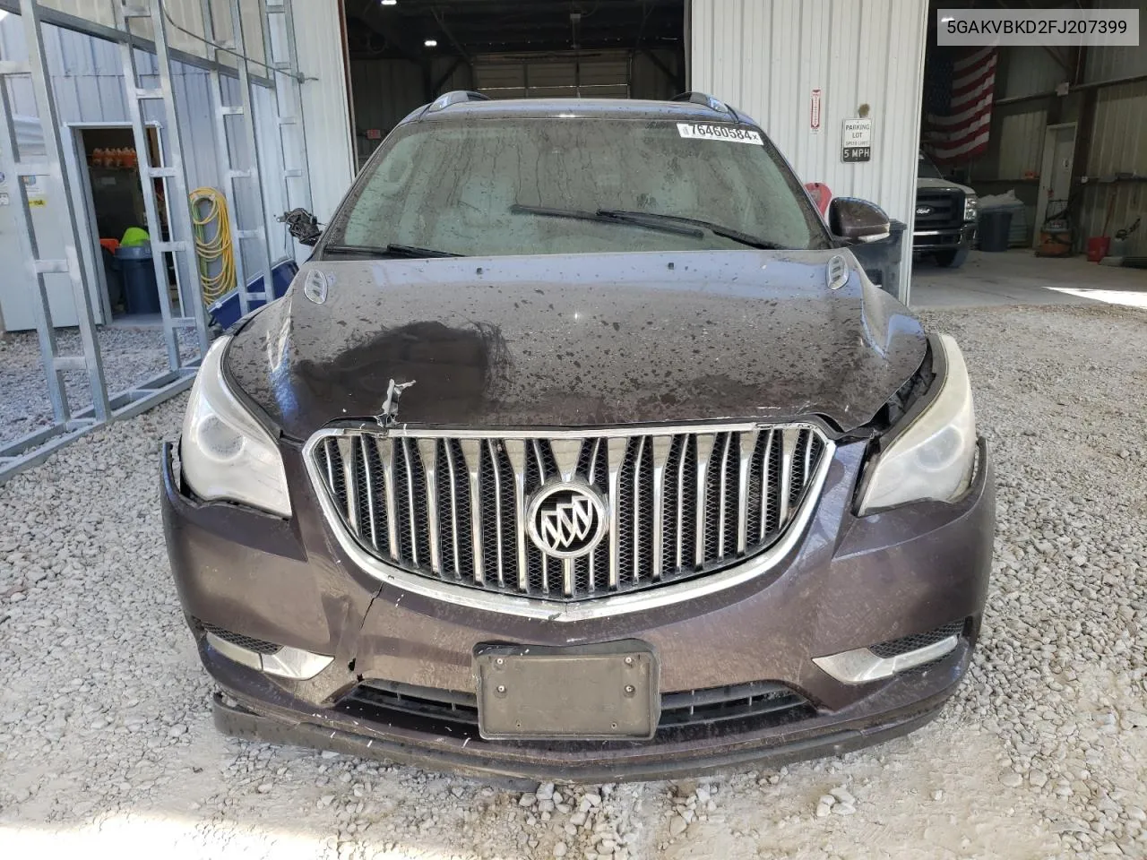 2015 Buick Enclave VIN: 5GAKVBKD2FJ207399 Lot: 76460584