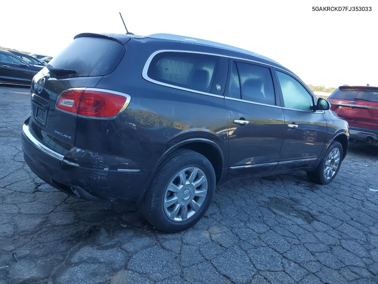 2015 Buick Enclave VIN: 5GAKRCKD7FJ353033 Lot: 76812524