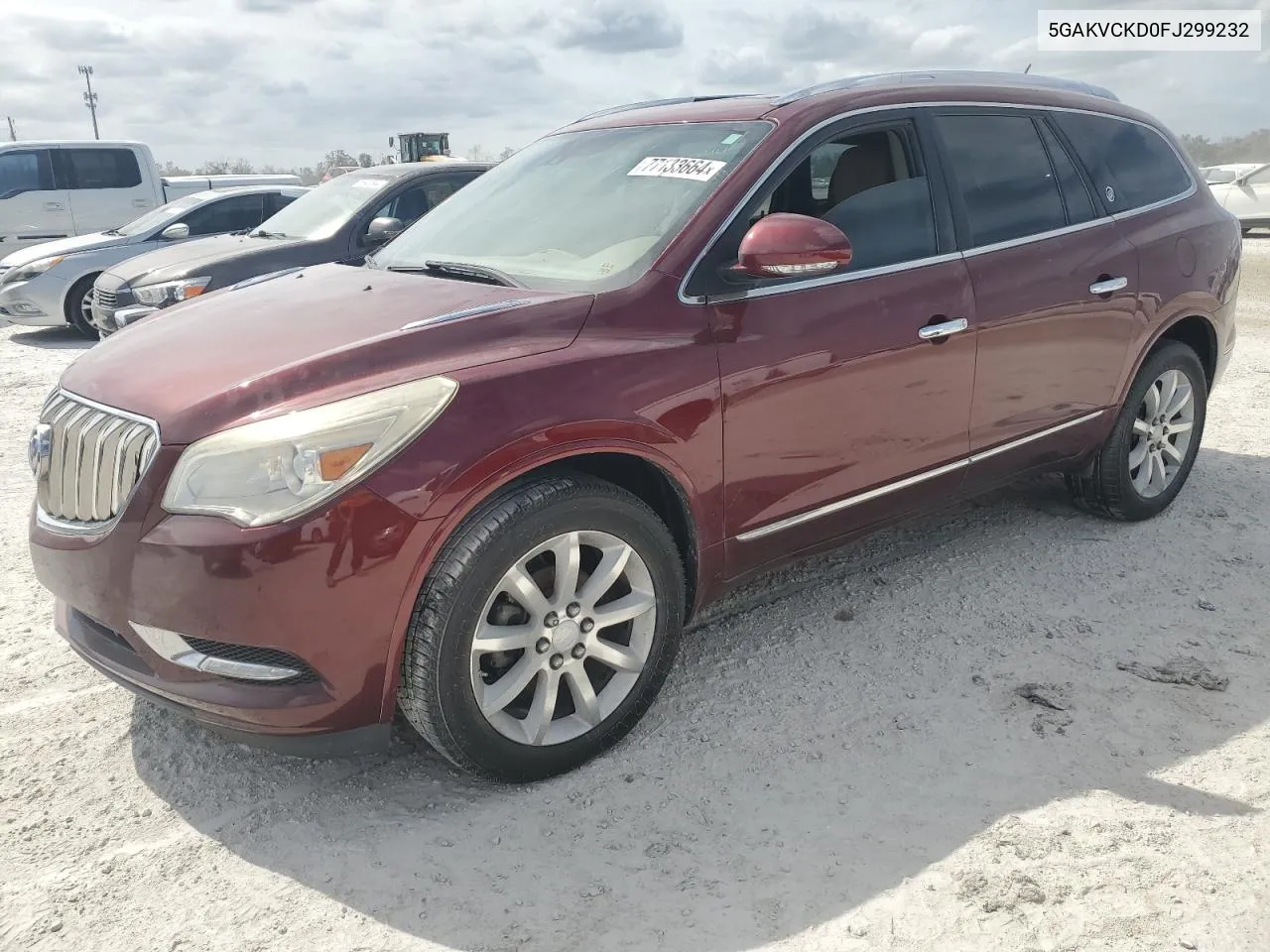 2015 Buick Enclave VIN: 5GAKVCKD0FJ299232 Lot: 77133664