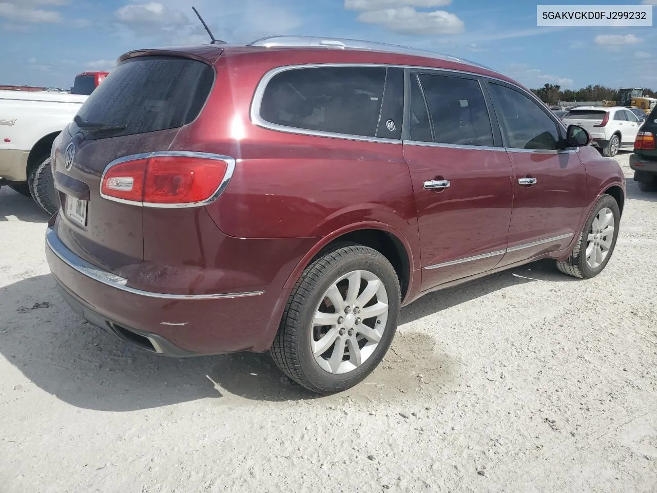 2015 Buick Enclave VIN: 5GAKVCKD0FJ299232 Lot: 77133664