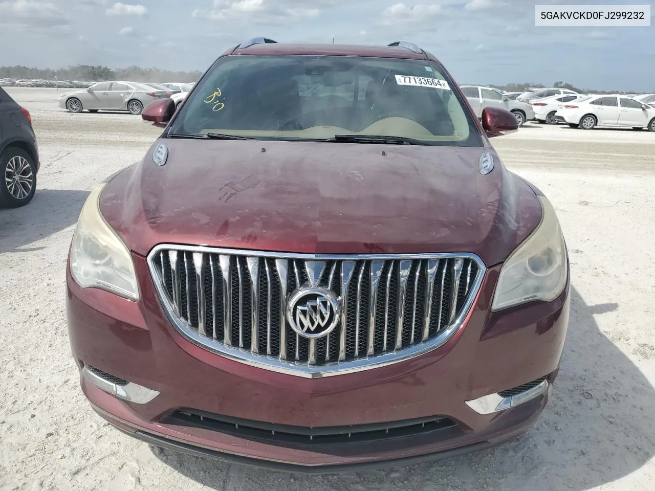 2015 Buick Enclave VIN: 5GAKVCKD0FJ299232 Lot: 77133664