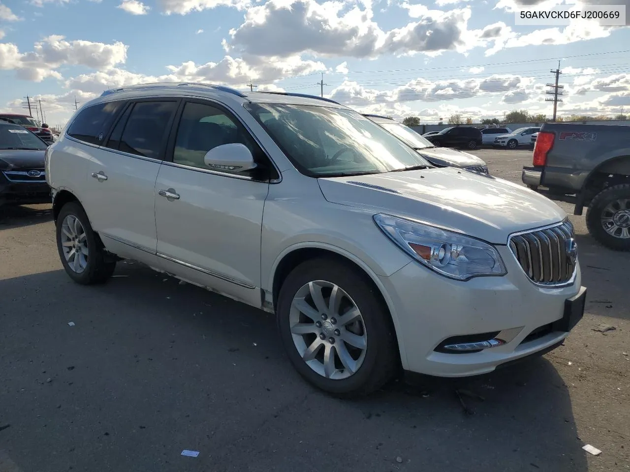 2015 Buick Enclave VIN: 5GAKVCKD6FJ200669 Lot: 78533714