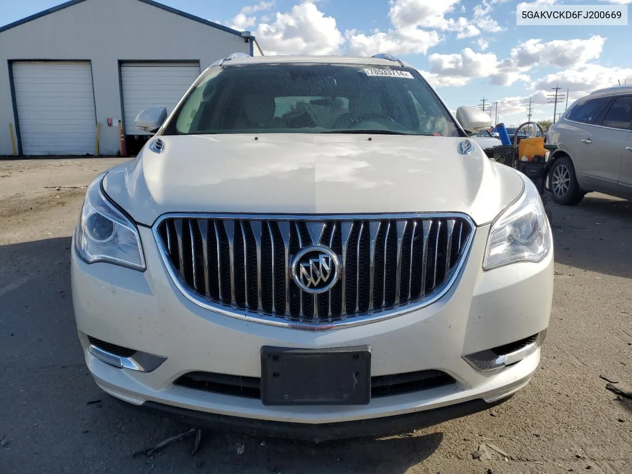 2015 Buick Enclave VIN: 5GAKVCKD6FJ200669 Lot: 78533714