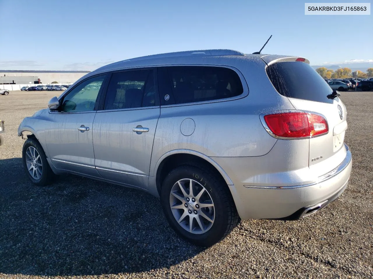 2015 Buick Enclave VIN: 5GAKRBKD3FJ165863 Lot: 80578984