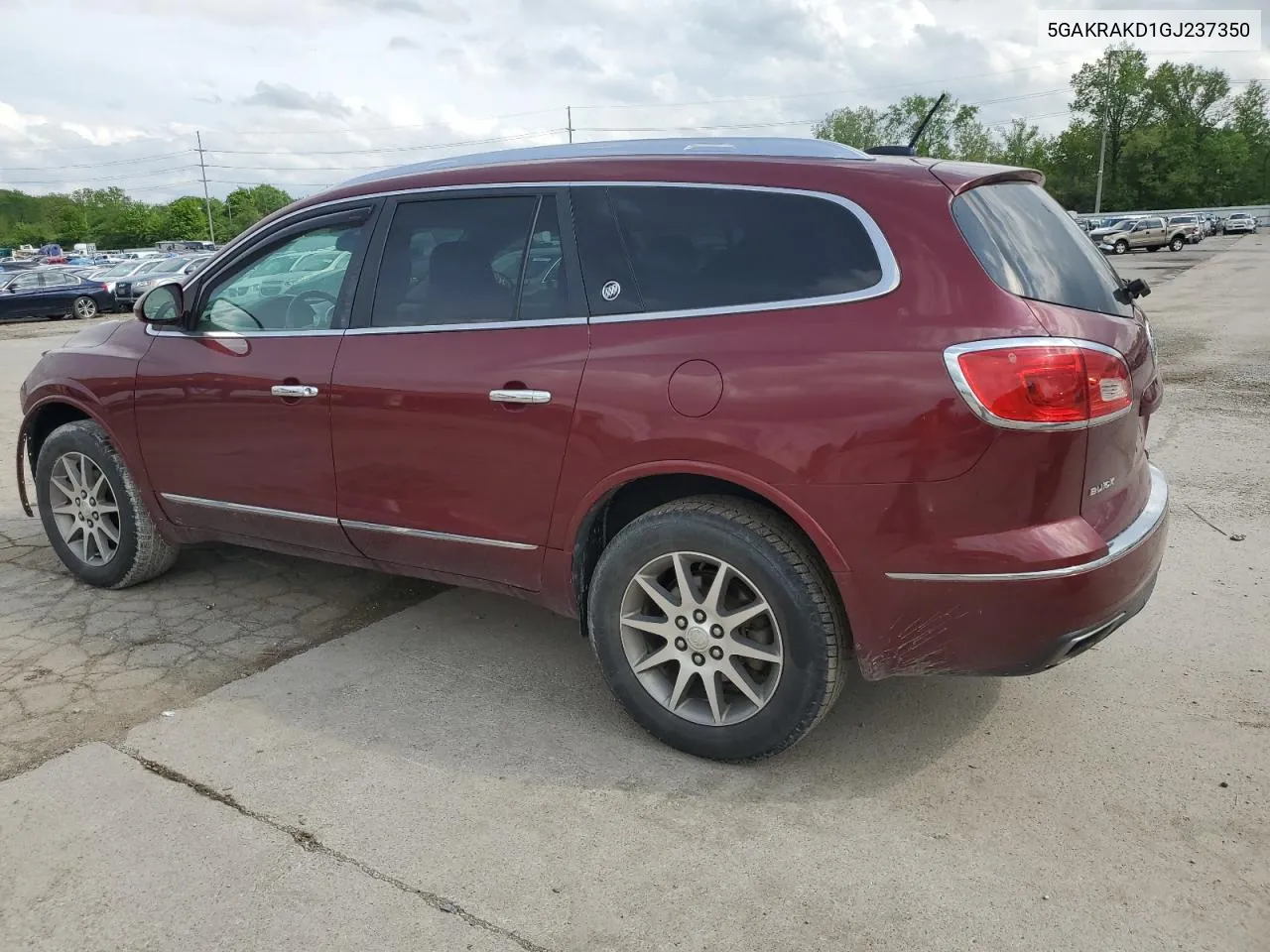 2016 Buick Enclave VIN: 5GAKRAKD1GJ237350 Lot: 53193674