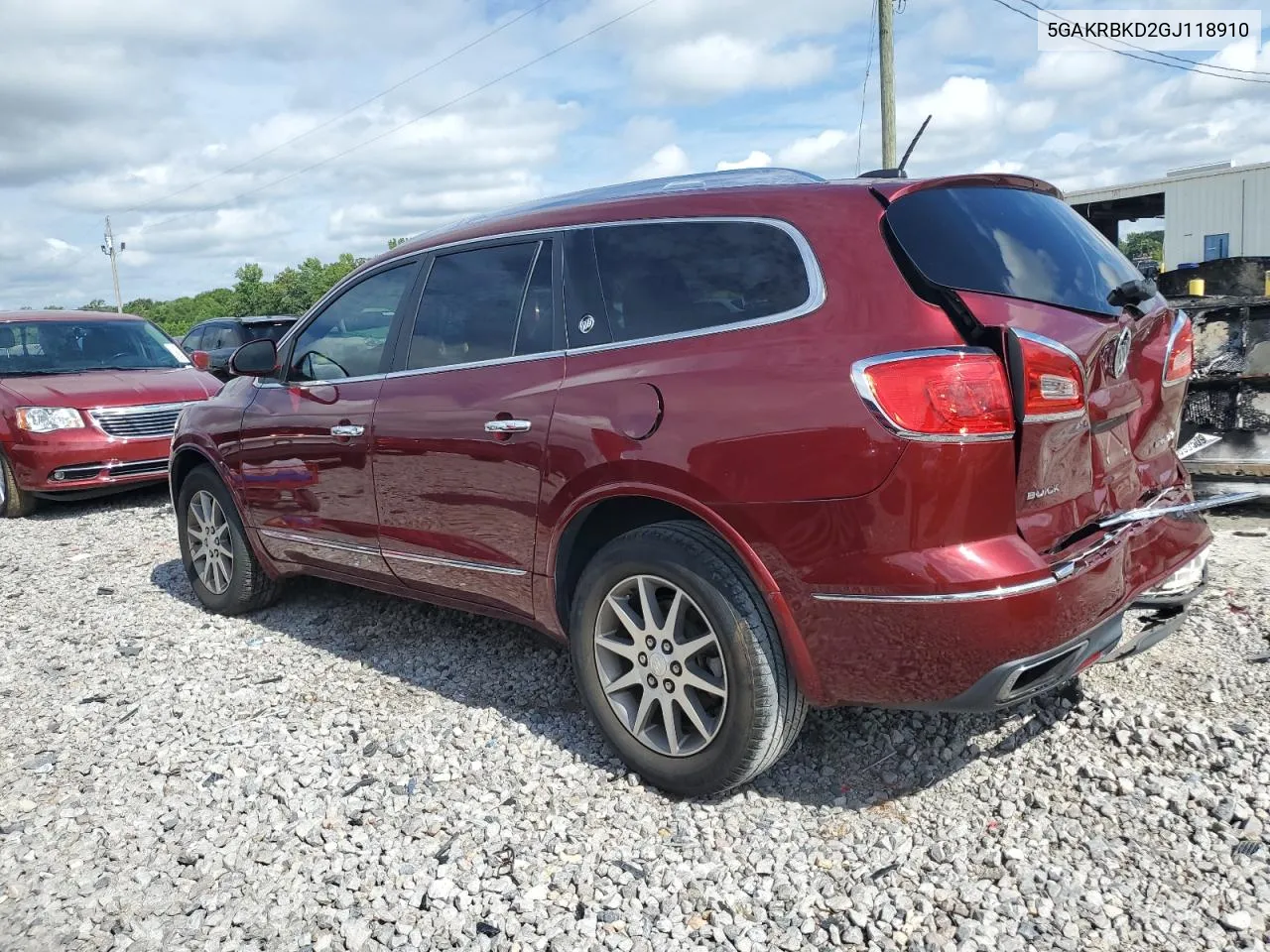 2016 Buick Enclave VIN: 5GAKRBKD2GJ118910 Lot: 58998674