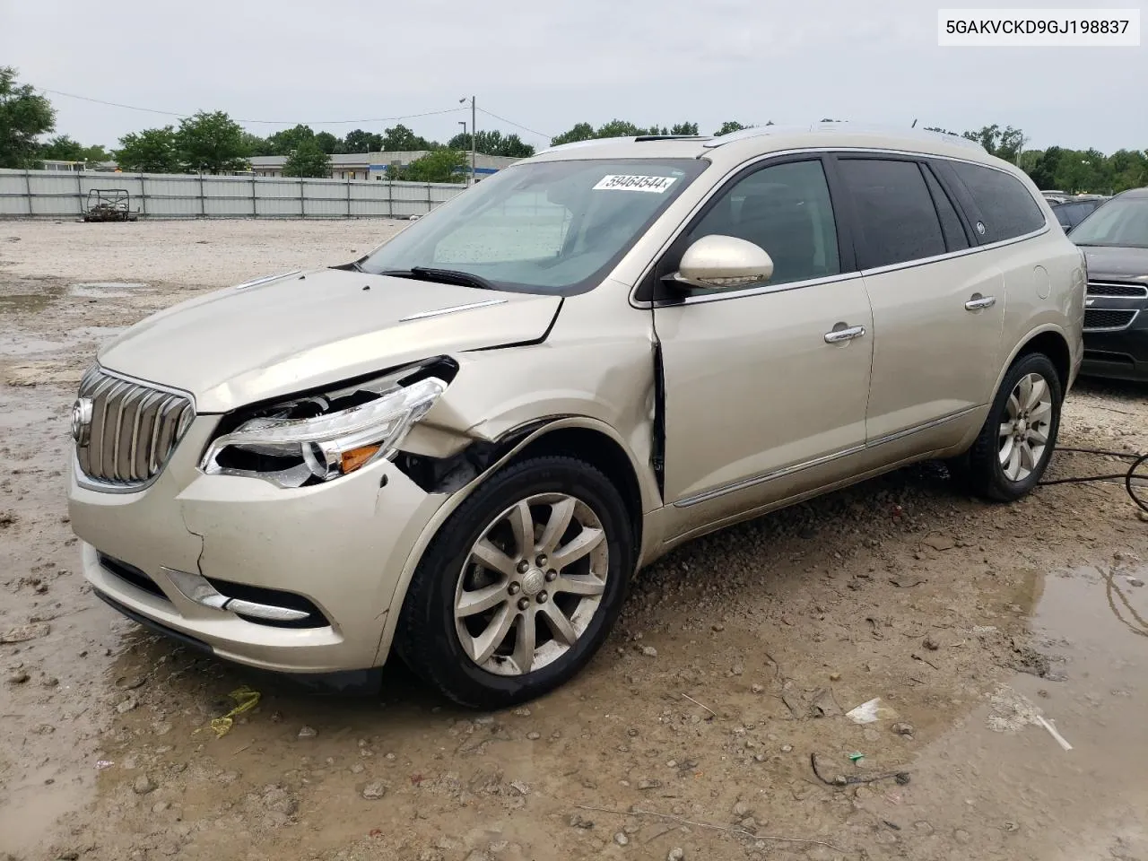 2016 Buick Enclave VIN: 5GAKVCKD9GJ198837 Lot: 59464544