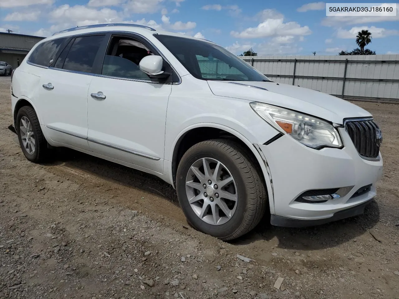 2016 Buick Enclave VIN: 5GAKRAKD3GJ186160 Lot: 59503114