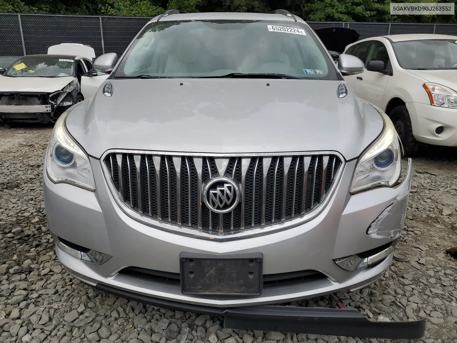 2016 Buick Enclave VIN: 5GAKVBKD9GJ263552 Lot: 65202224