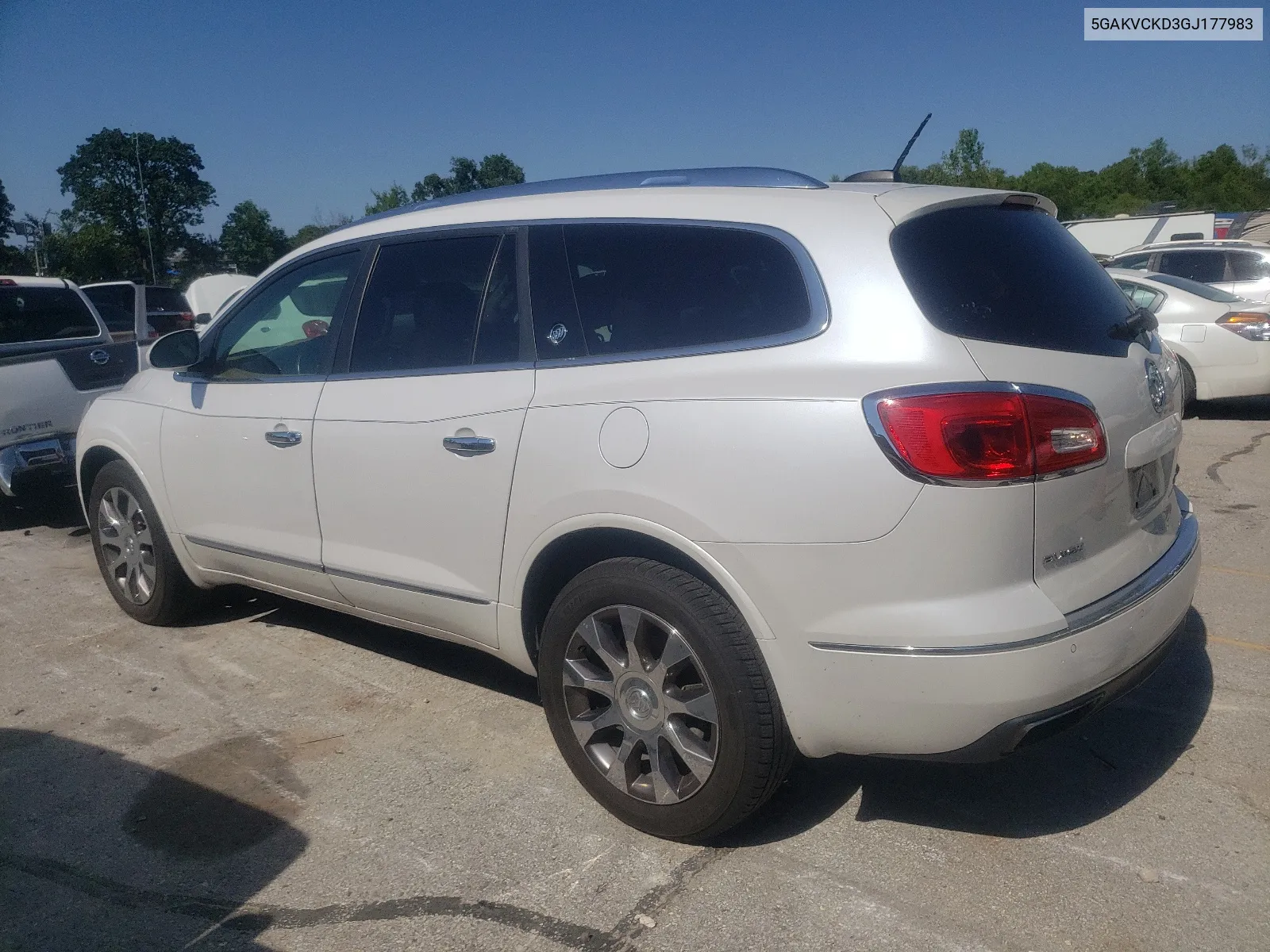 2016 Buick Enclave VIN: 5GAKVCKD3GJ177983 Lot: 66110514