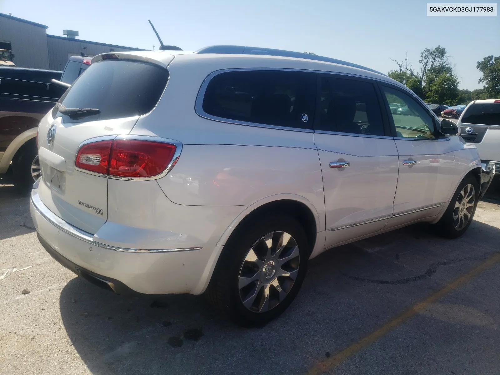 2016 Buick Enclave VIN: 5GAKVCKD3GJ177983 Lot: 66110514