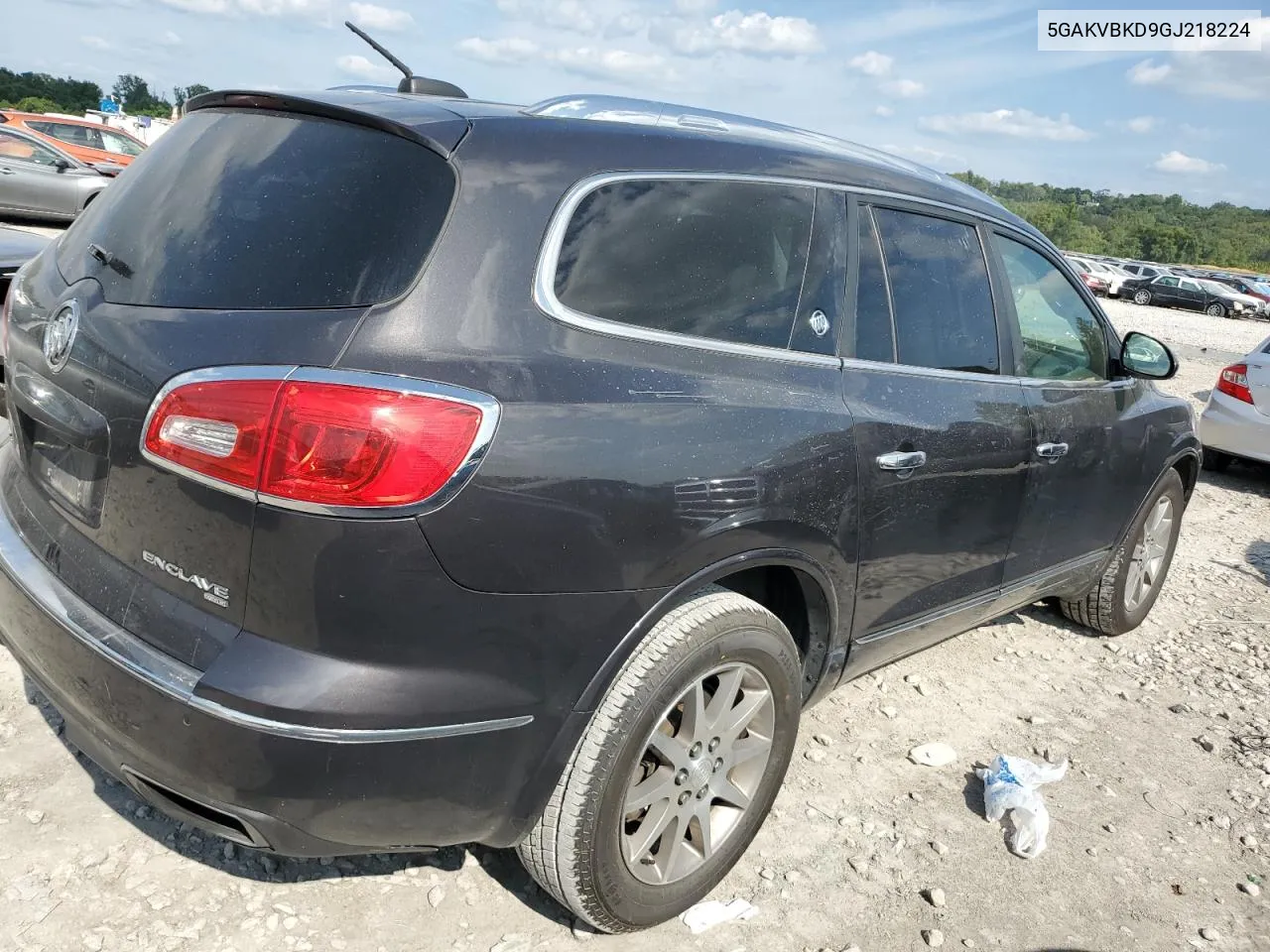 5GAKVBKD9GJ218224 2016 Buick Enclave