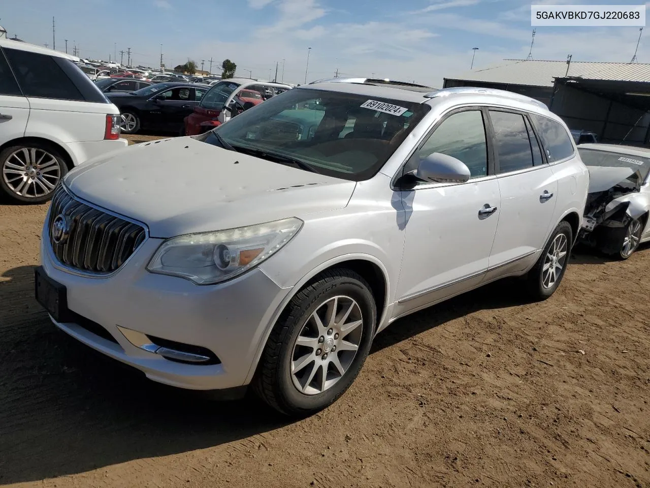 2016 Buick Enclave VIN: 5GAKVBKD7GJ220683 Lot: 69102024