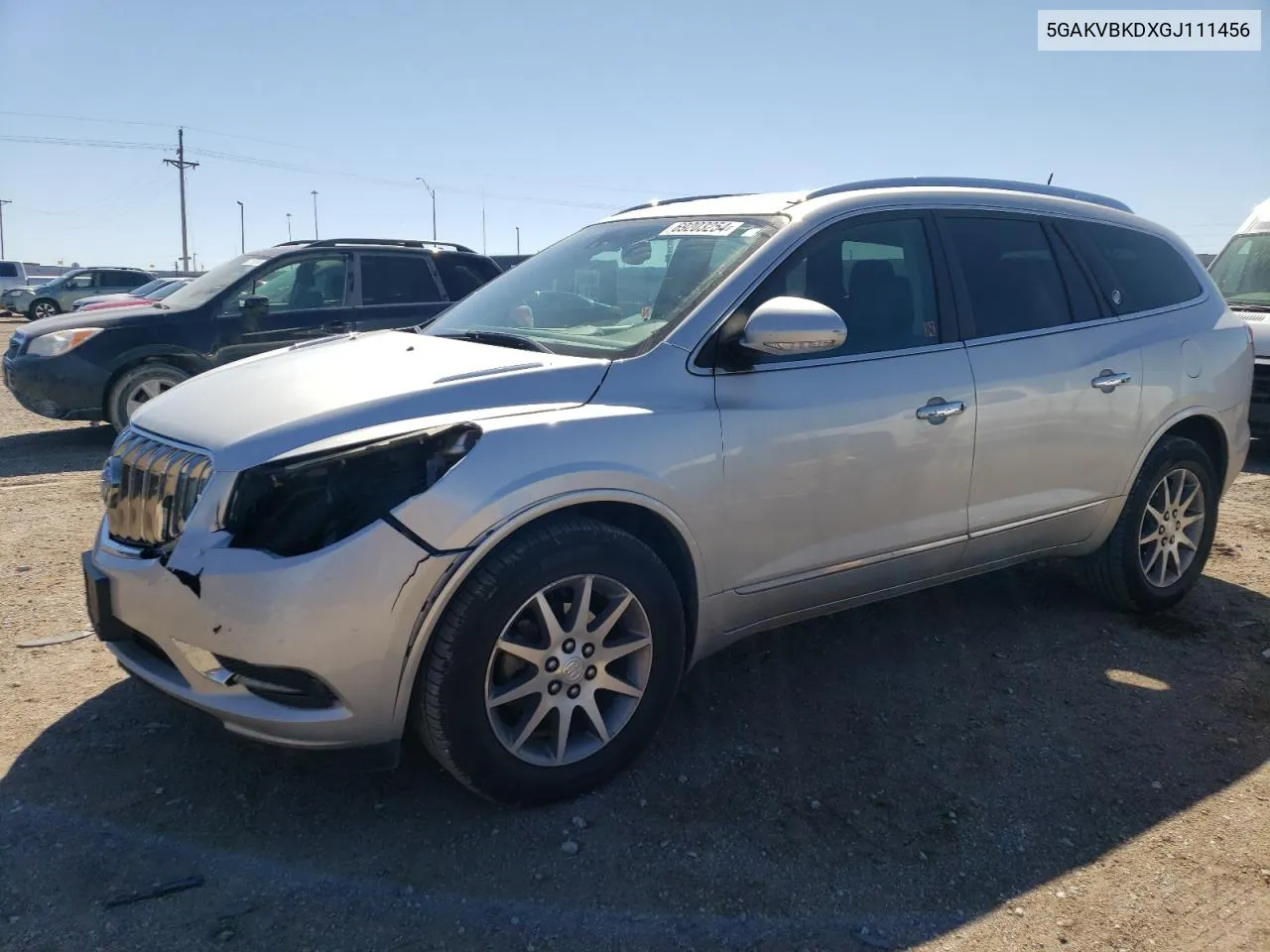 2016 Buick Enclave VIN: 5GAKVBKDXGJ111456 Lot: 69203254