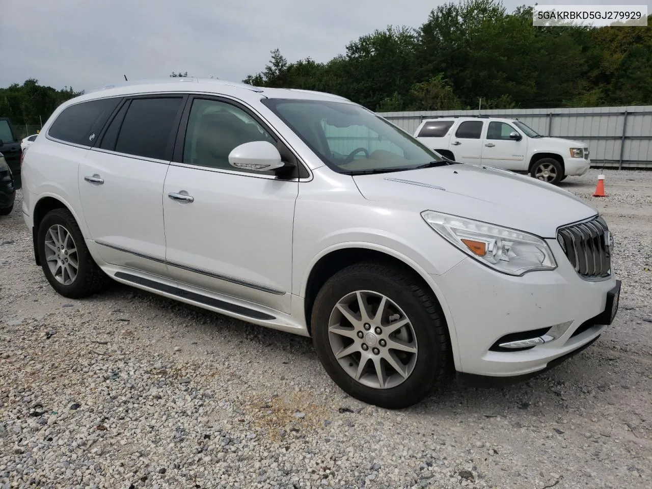 5GAKRBKD5GJ279929 2016 Buick Enclave