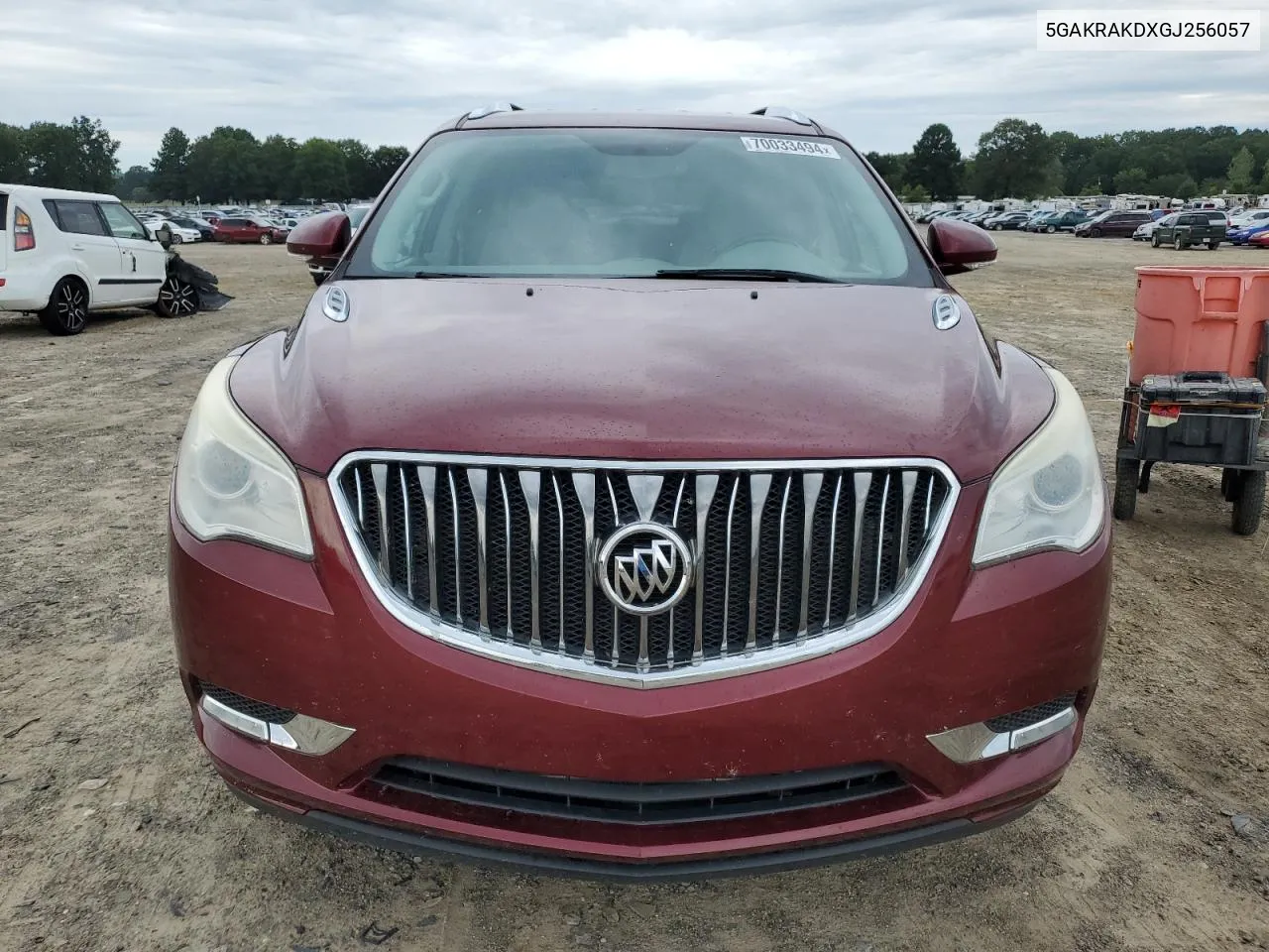 2016 Buick Enclave VIN: 5GAKRAKDXGJ256057 Lot: 70033494