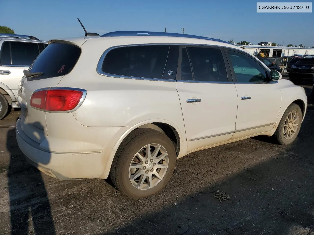 2016 Buick Enclave VIN: 5GAKRBKD5GJ243710 Lot: 70055724