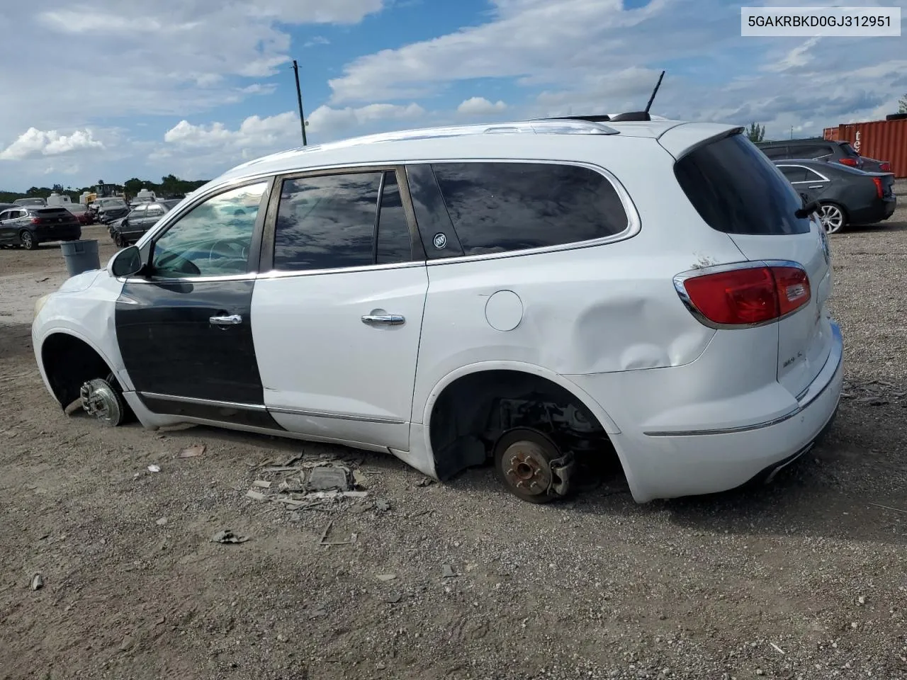 5GAKRBKD0GJ312951 2016 Buick Enclave