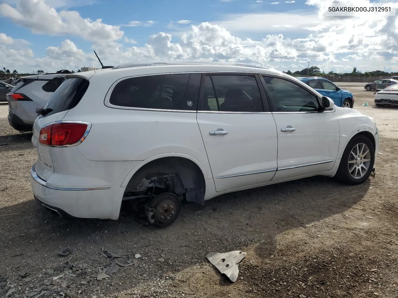 5GAKRBKD0GJ312951 2016 Buick Enclave