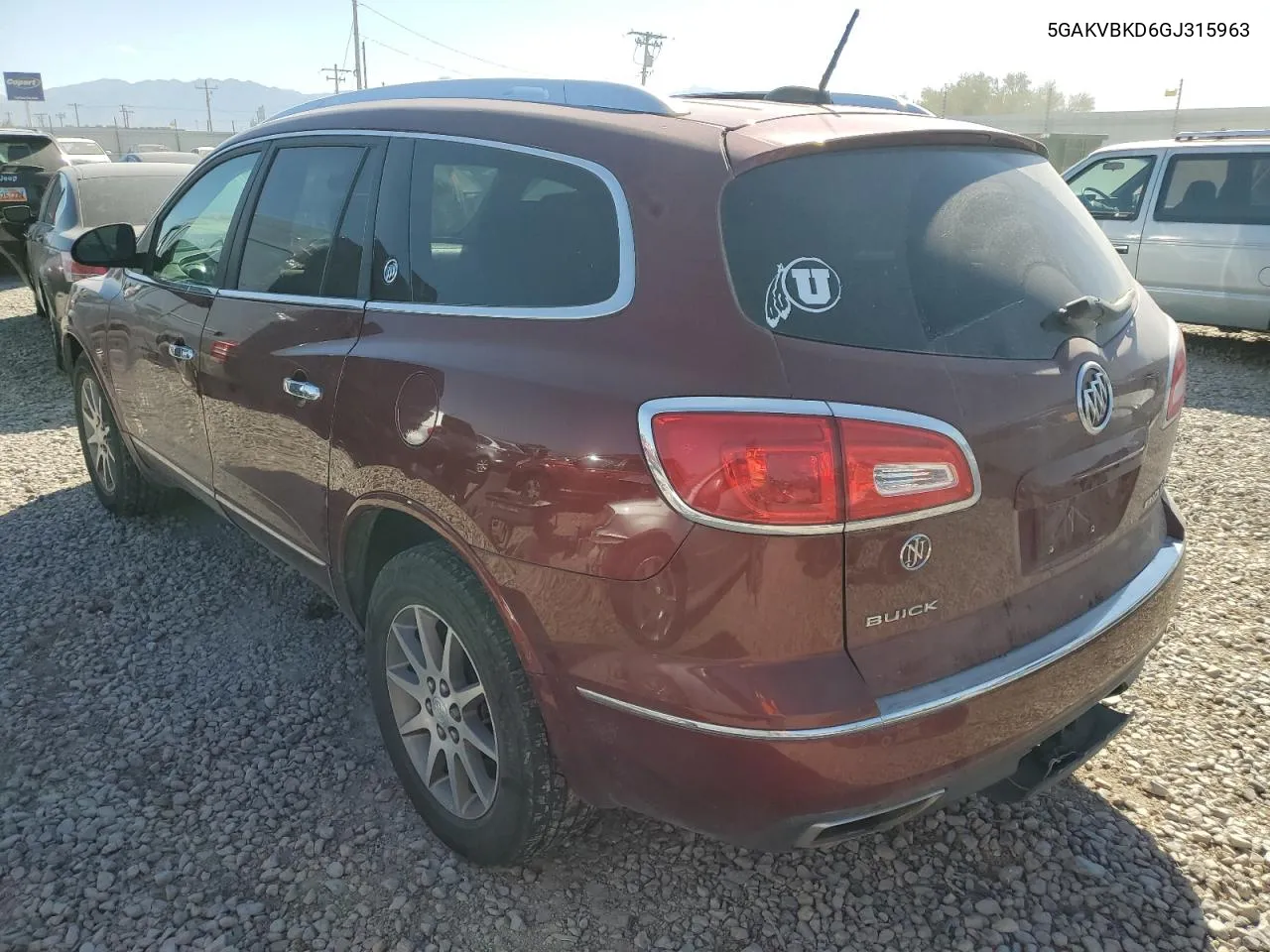 5GAKVBKD6GJ315963 2016 Buick Enclave