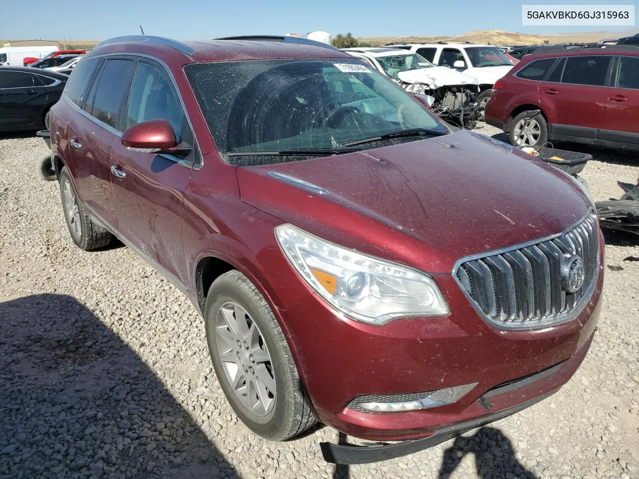 2016 Buick Enclave VIN: 5GAKVBKD6GJ315963 Lot: 71983494