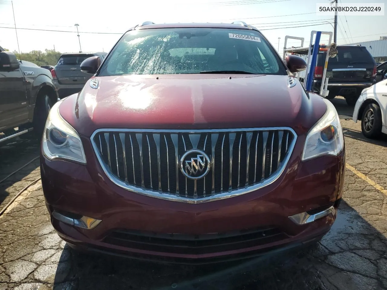 2016 Buick Enclave VIN: 5GAKVBKD2GJ220249 Lot: 72055894