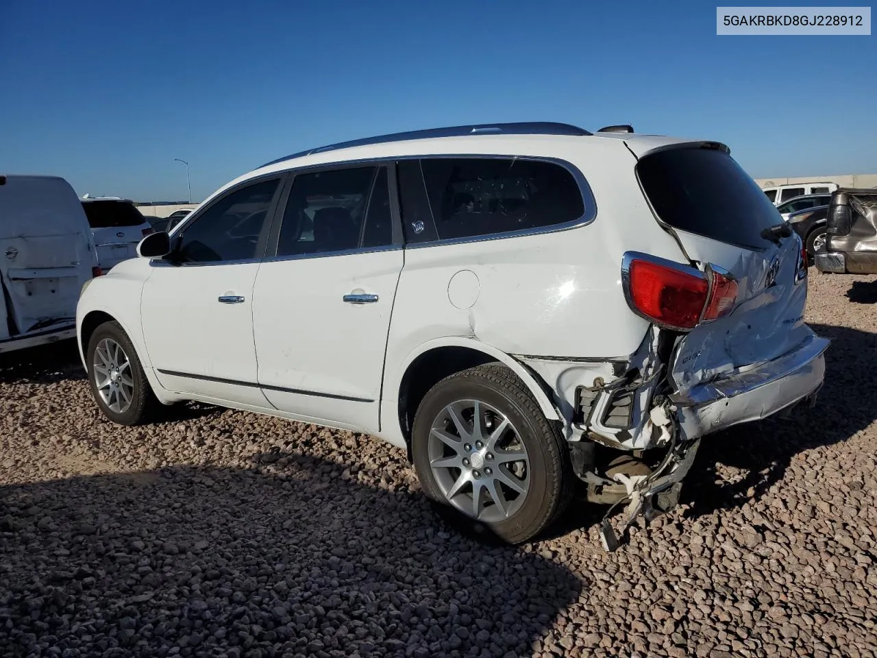 2016 Buick Enclave VIN: 5GAKRBKD8GJ228912 Lot: 72086214