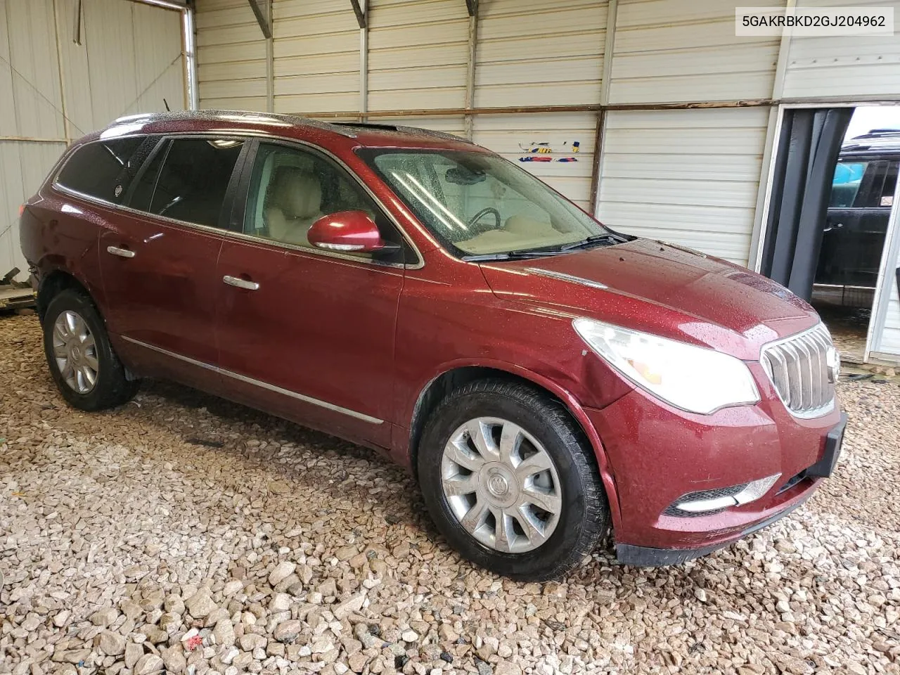 2016 Buick Enclave VIN: 5GAKRBKD2GJ204962 Lot: 73108644