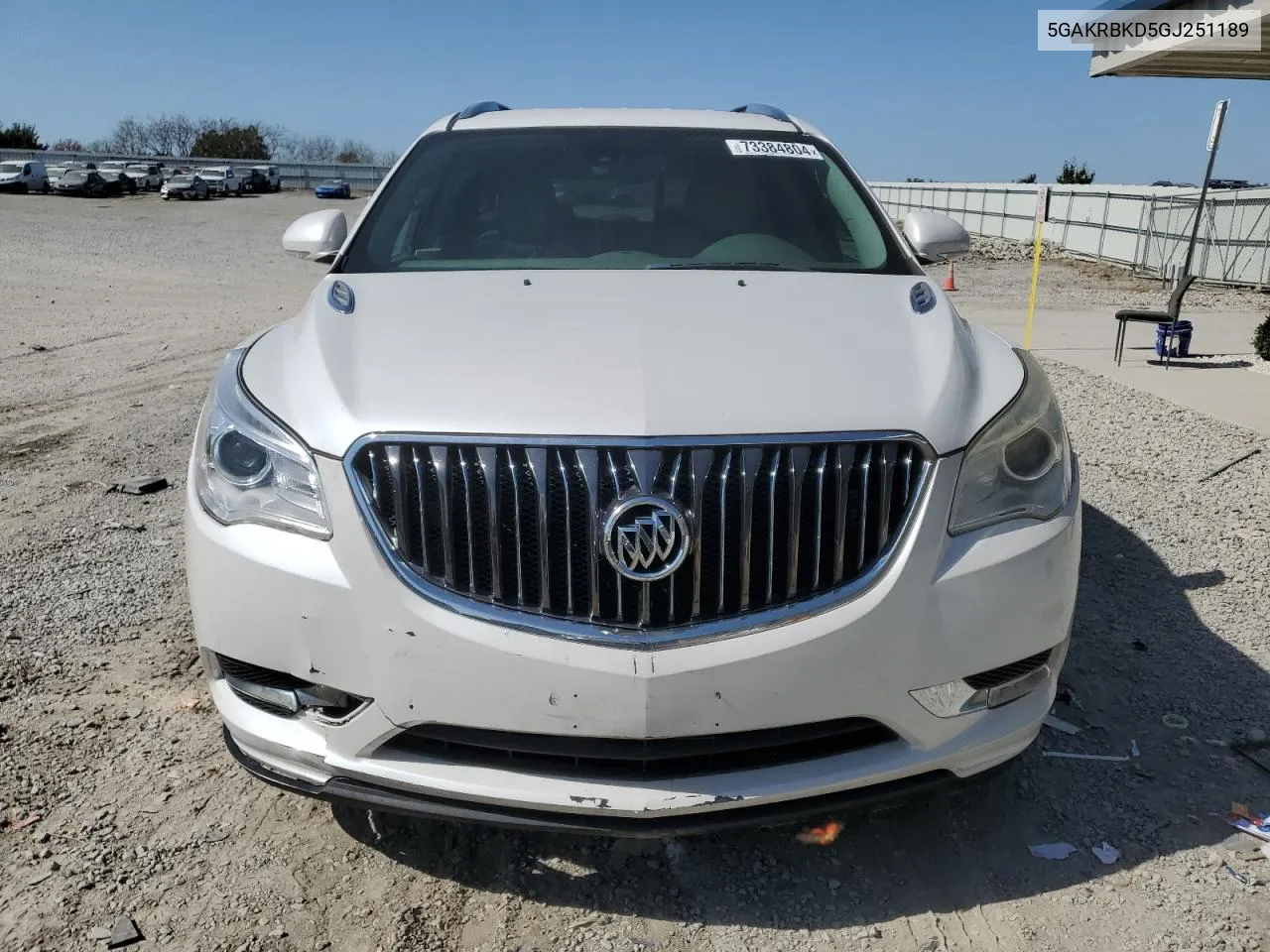 2016 Buick Enclave VIN: 5GAKRBKD5GJ251189 Lot: 73384804