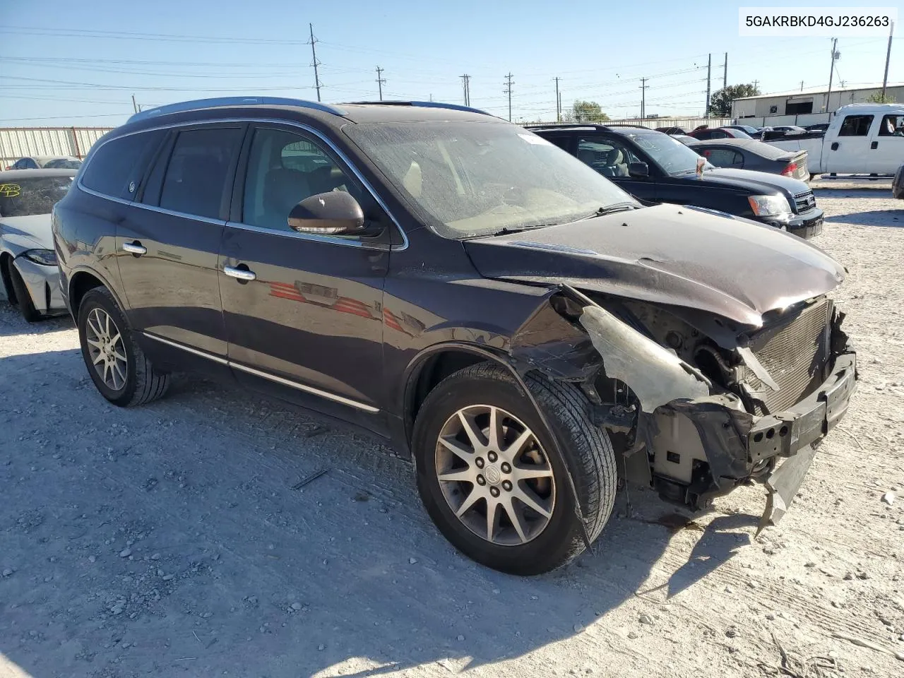 2016 Buick Enclave VIN: 5GAKRBKD4GJ236263 Lot: 73418114