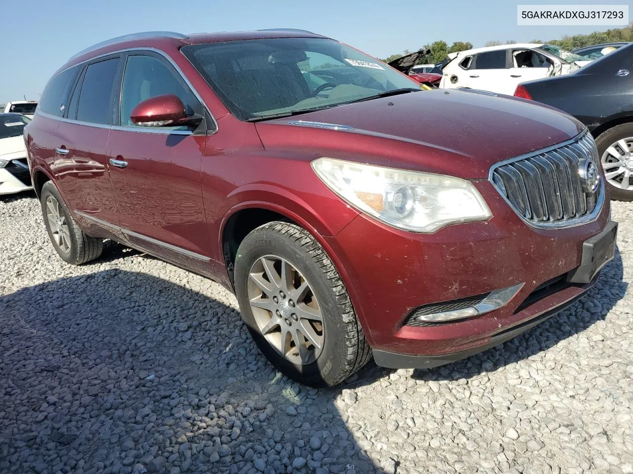 2016 Buick Enclave VIN: 5GAKRAKDXGJ317293 Lot: 73641874