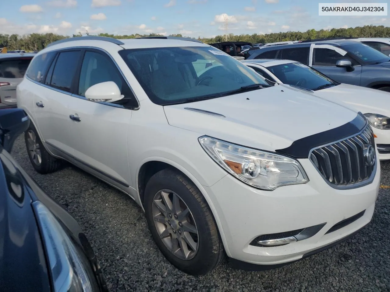 2016 Buick Enclave VIN: 5GAKRAKD4GJ342304 Lot: 74003254