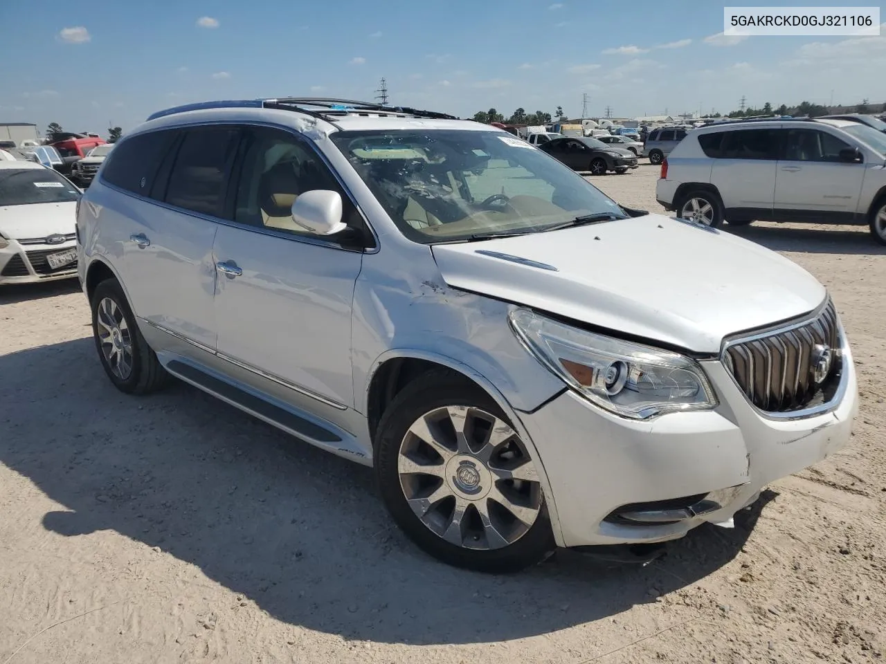 2016 Buick Enclave VIN: 5GAKRCKD0GJ321106 Lot: 74905044