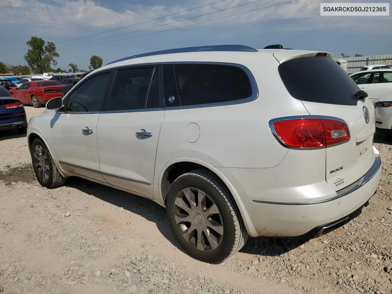 2016 Buick Enclave VIN: 5GAKRCKD5GJ212365 Lot: 74951244