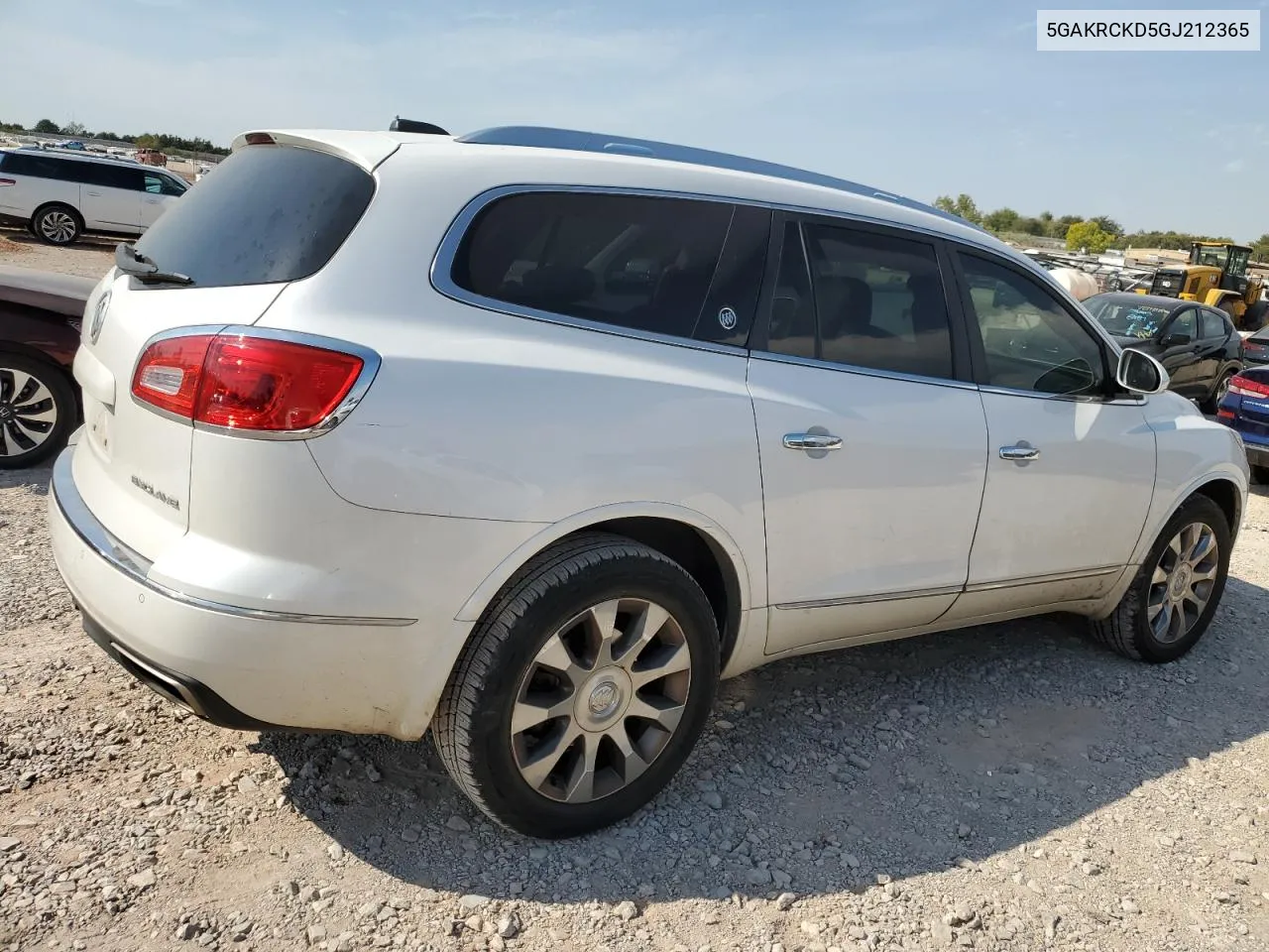 2016 Buick Enclave VIN: 5GAKRCKD5GJ212365 Lot: 74951244