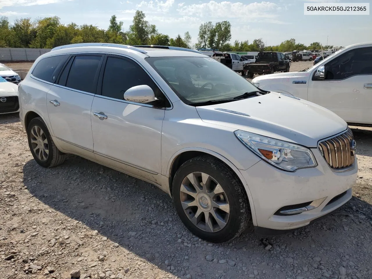 2016 Buick Enclave VIN: 5GAKRCKD5GJ212365 Lot: 74951244