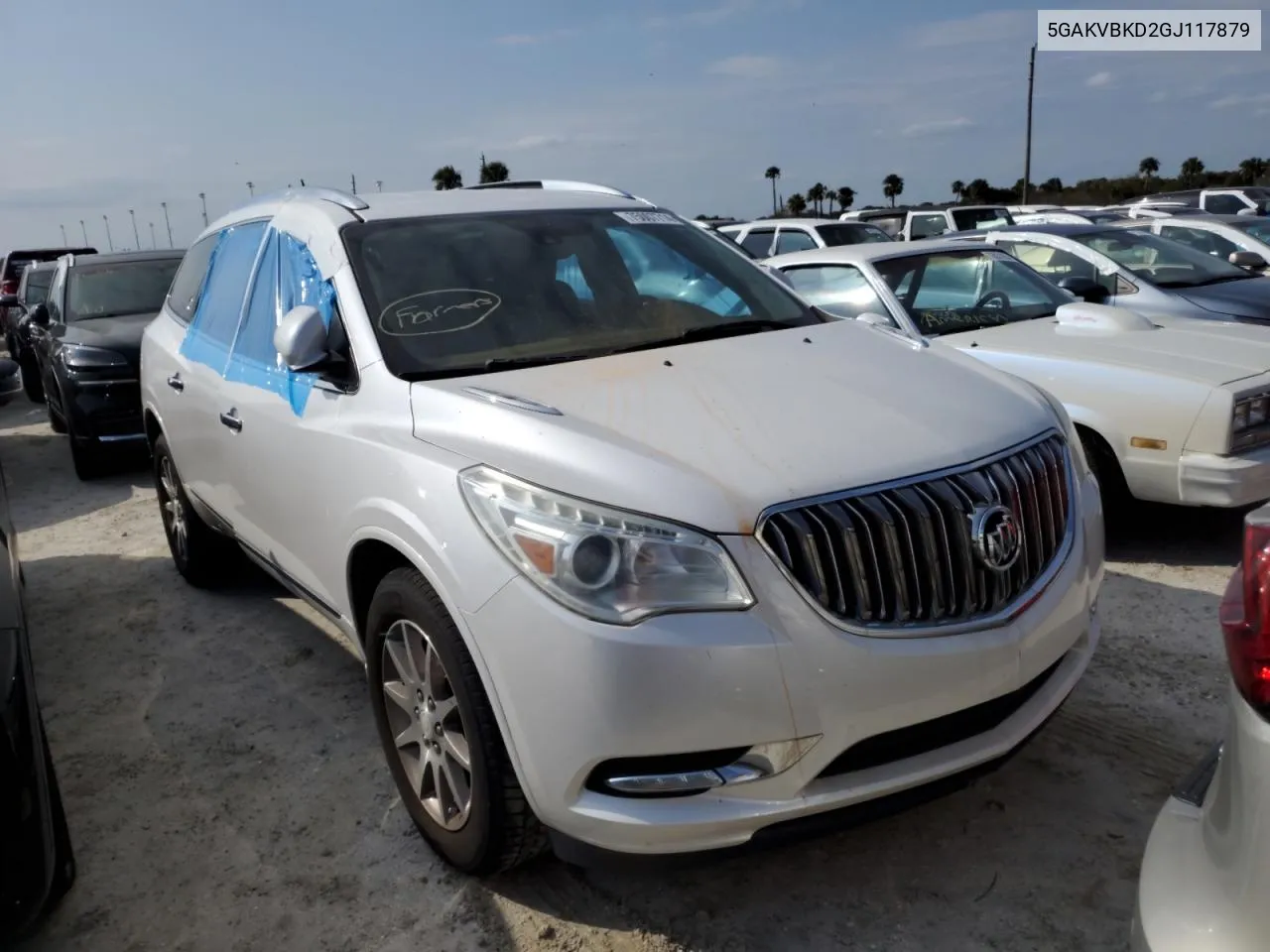 2016 Buick Enclave VIN: 5GAKVBKD2GJ117879 Lot: 75007714