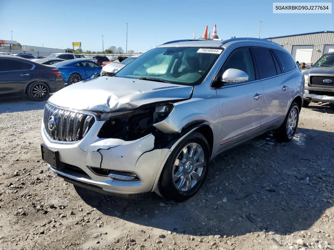 2016 Buick Enclave VIN: 5GAKRBKD9GJ277634 Lot: 75640544