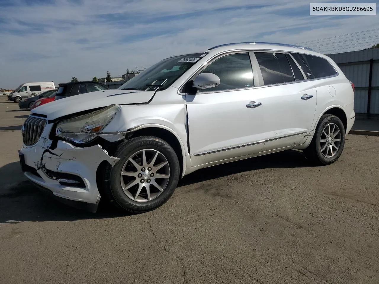 2016 Buick Enclave VIN: 5GAKRBKD8GJ286695 Lot: 75662404