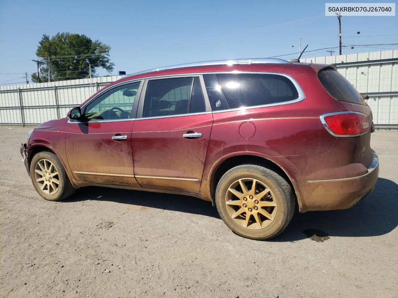 2016 Buick Enclave VIN: 5GAKRBKD7GJ267040 Lot: 75704084