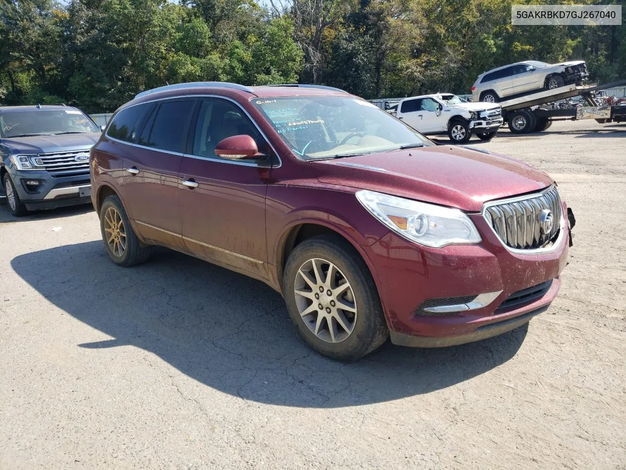 2016 Buick Enclave VIN: 5GAKRBKD7GJ267040 Lot: 75704084